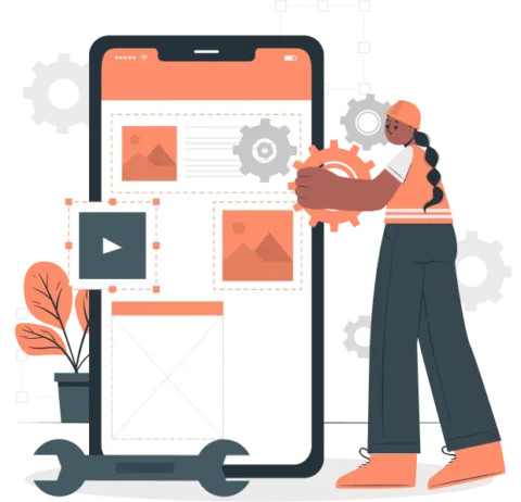 Mobile app development services banner