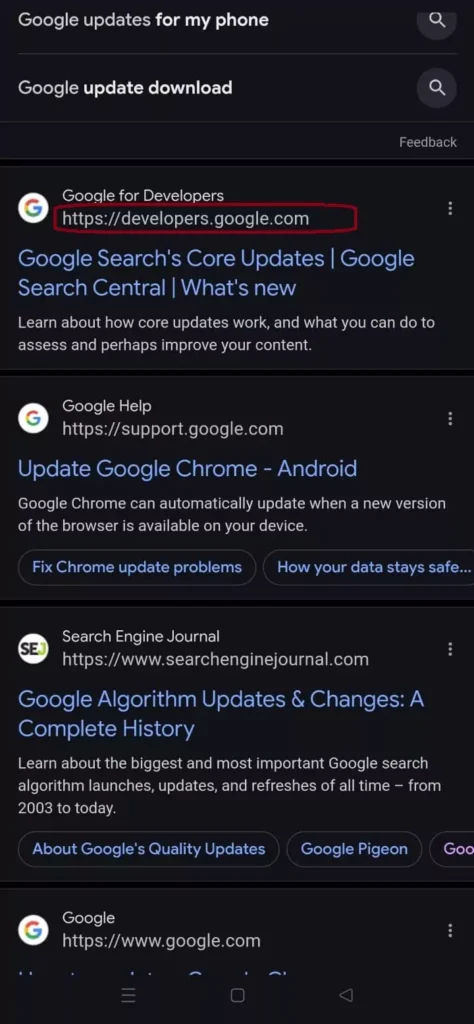 Google’s January Update- No Breadcrumbs Search Results!