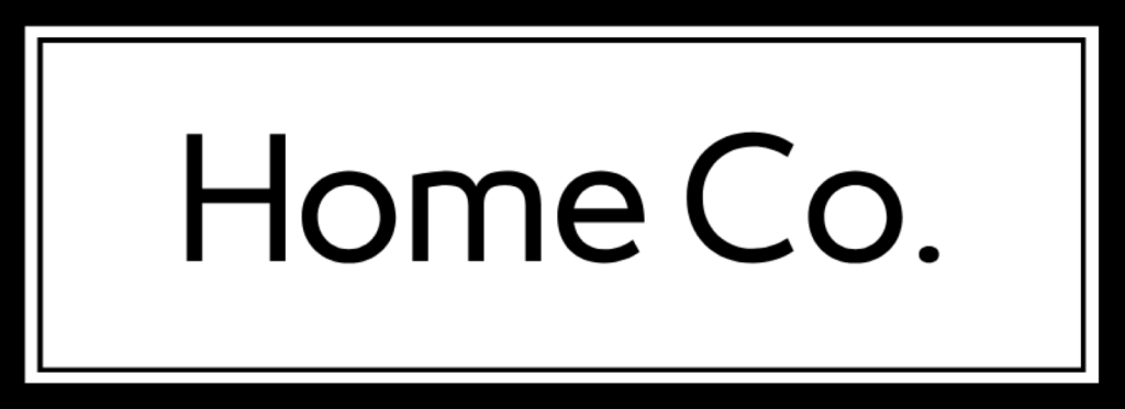 Home Co logo in a wide rectangular layout