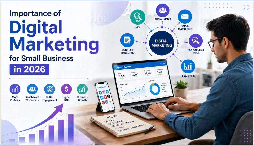 Importance Of Digital Marketing for Small Businesses in 2026