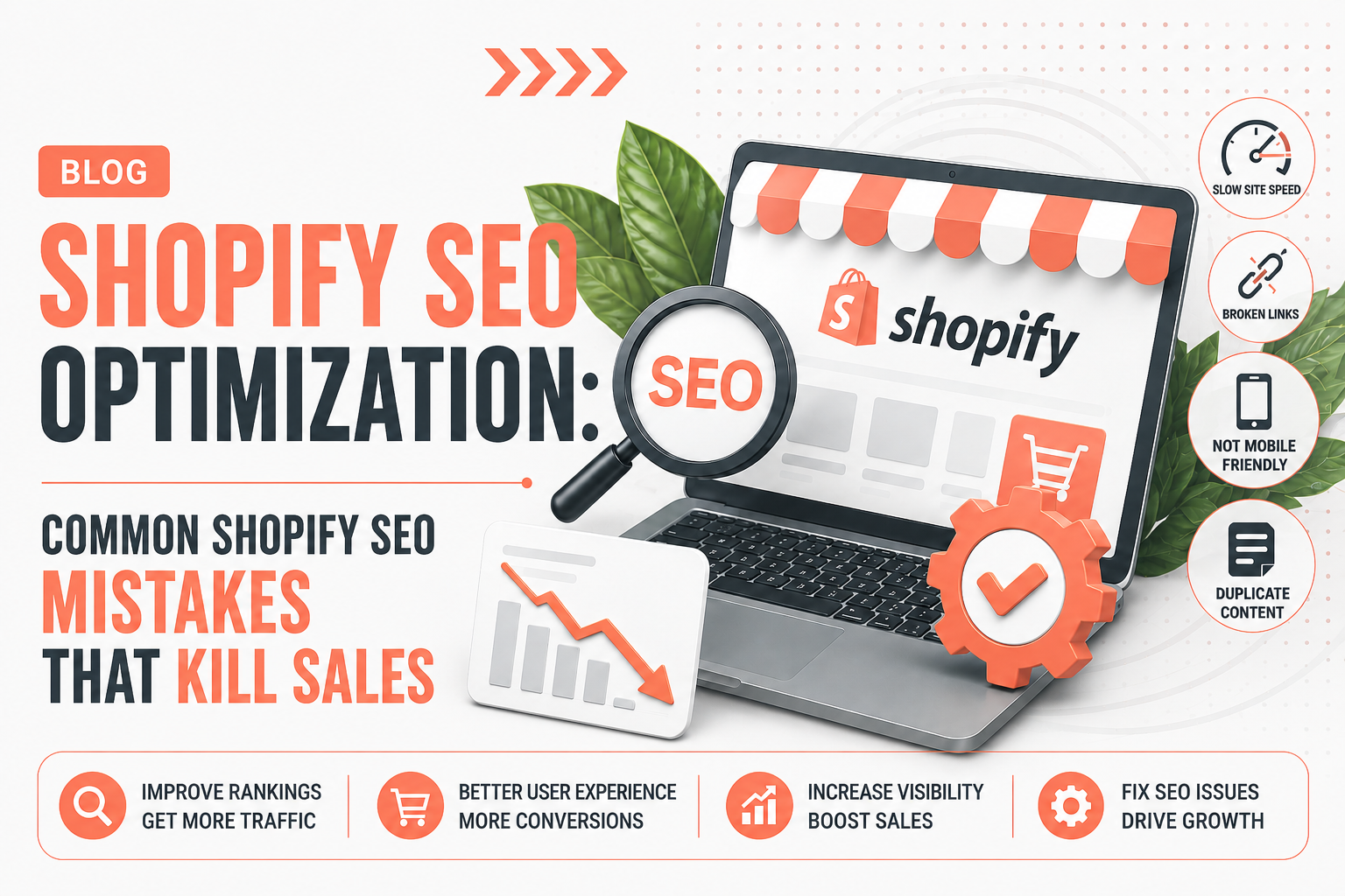 Shopify SEO Optimization: Common Shopify SEO Mistakes That Kill Sales