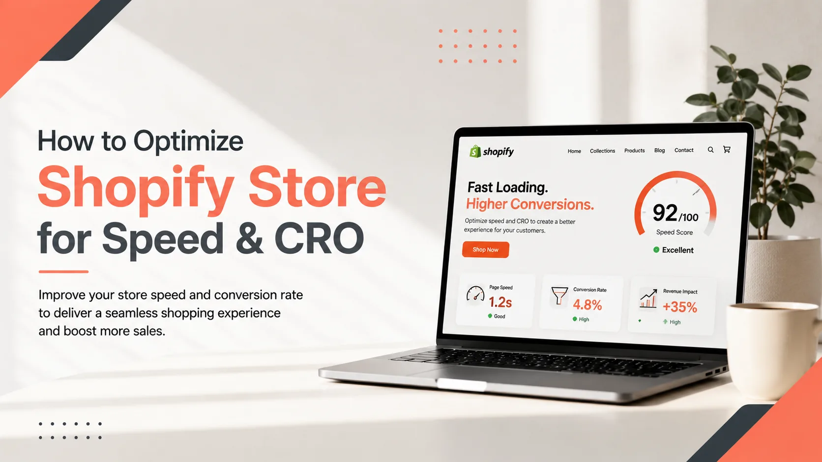 How to Optimize Your Shopify Store for Speed and CRO